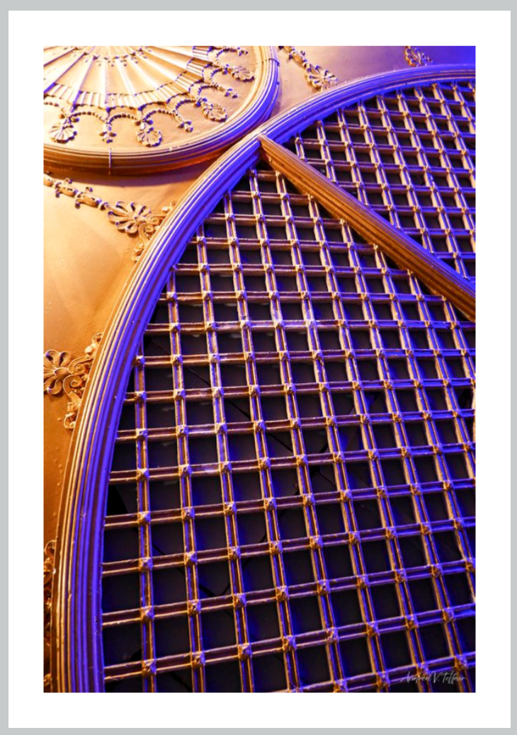 AE Theater in Gold & Purple