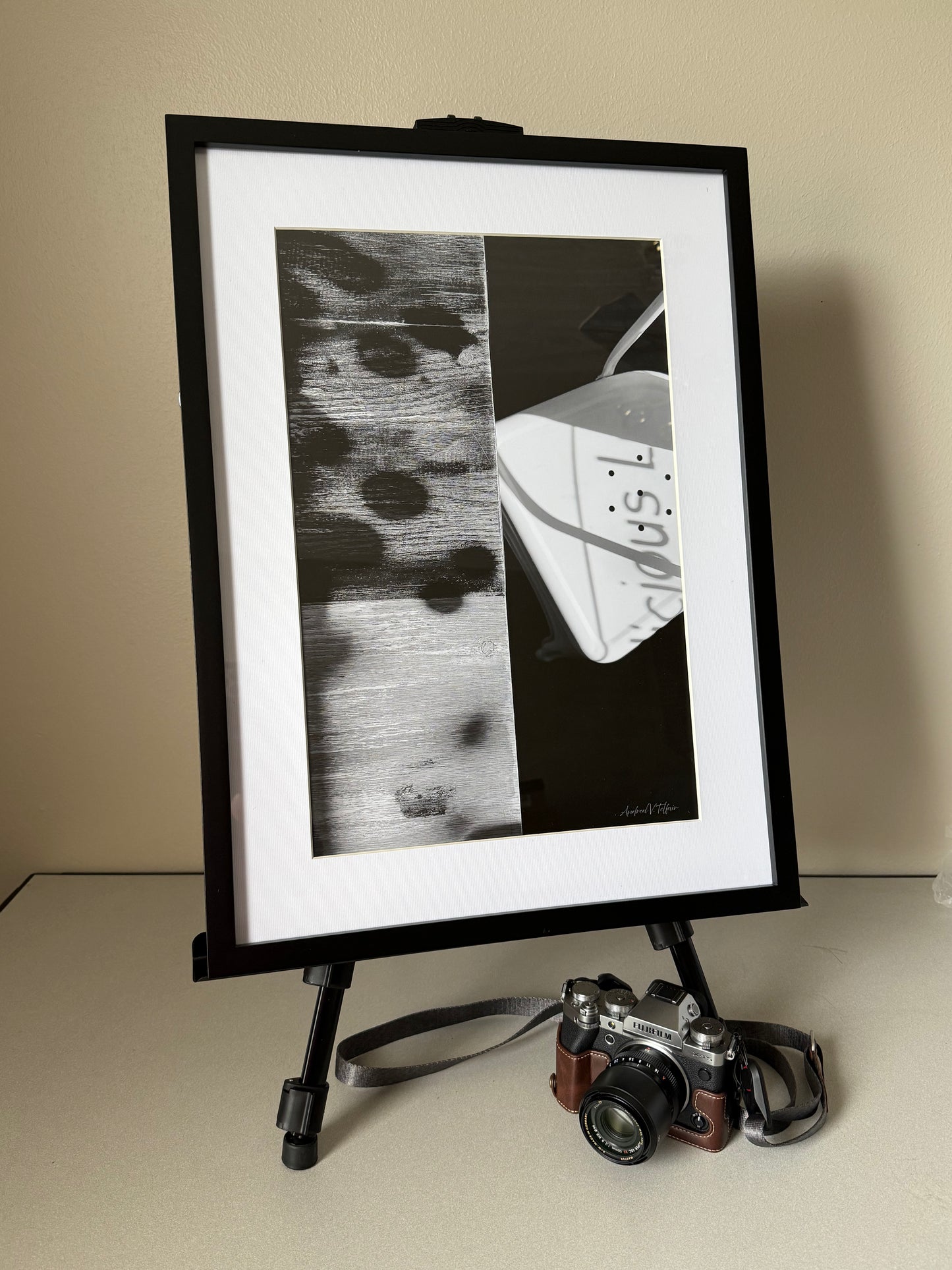 Cafe Shadow Play / Artist's Proof