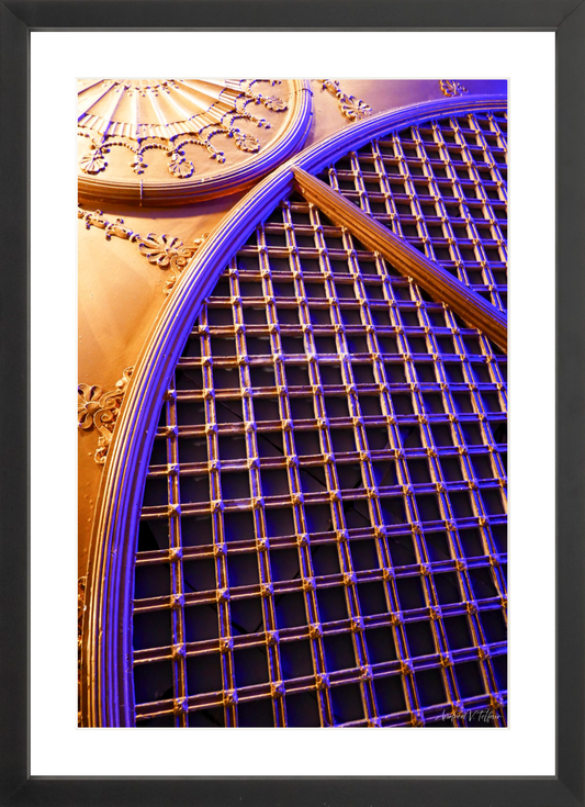 AE Theater in Gold & Purple