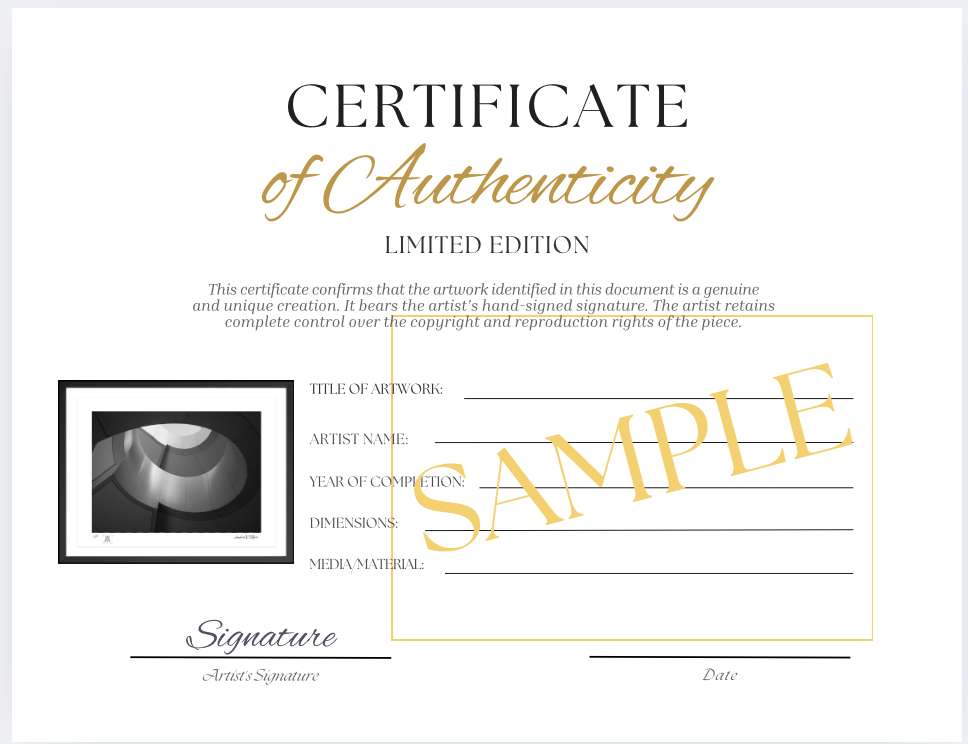 Limited Edition: Spiral Staircase