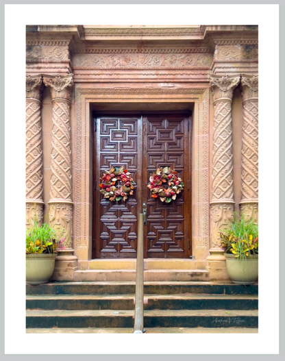 AE Wreaths on Doors