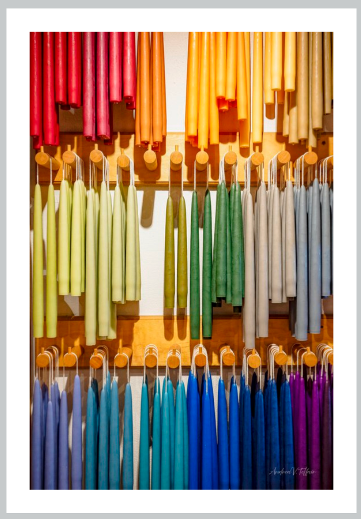 CW Color Study Candles